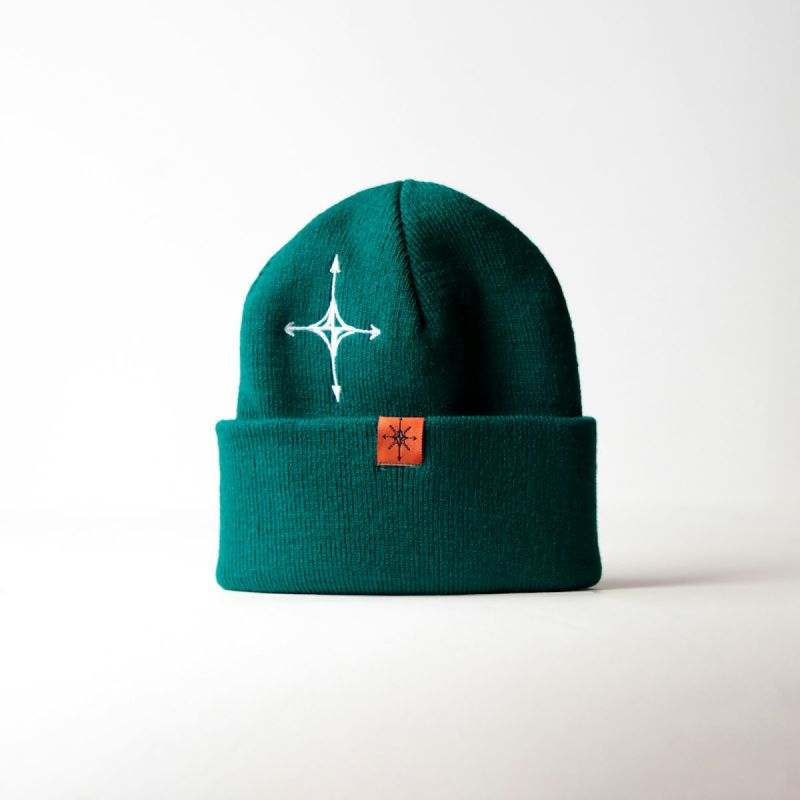 Green Knit Beanie