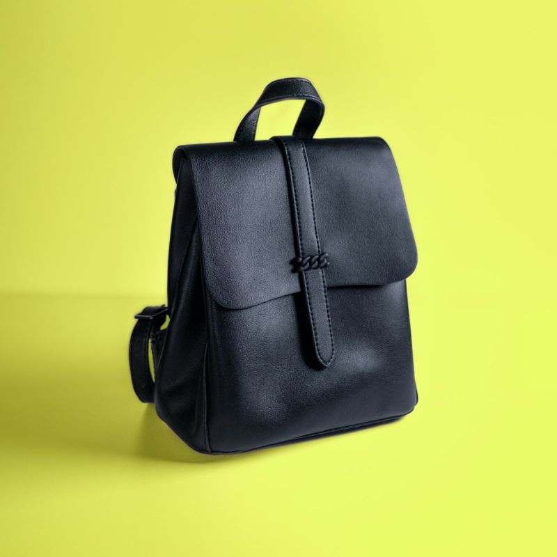 Navy Flap Backpack