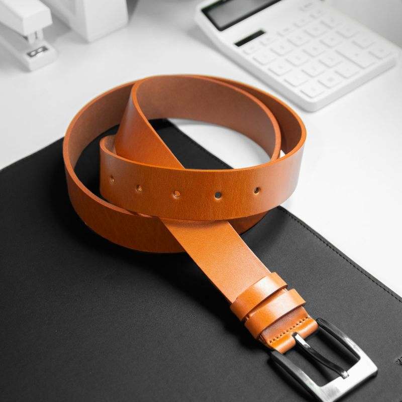 Tan Leather Belt